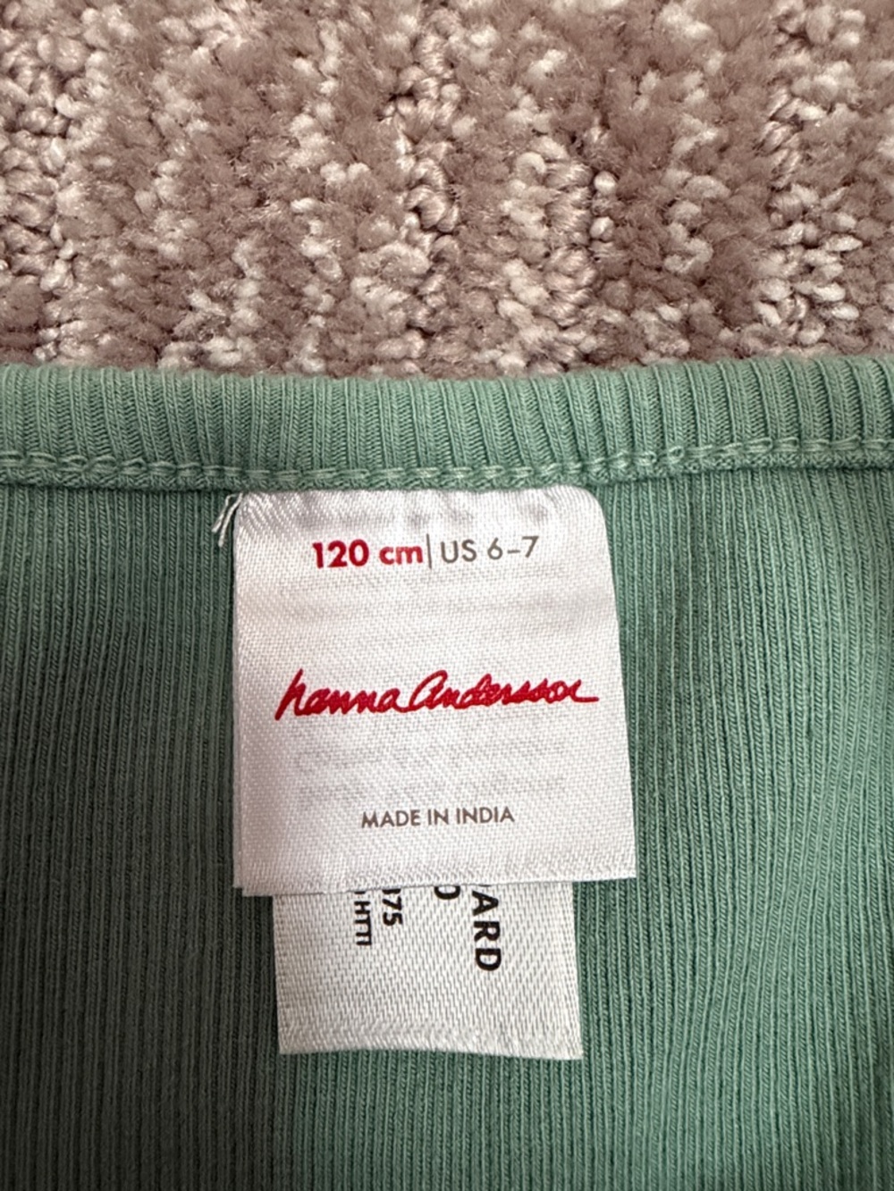 Hanna Andersson Mint Green Dress - Picture 2 of 3